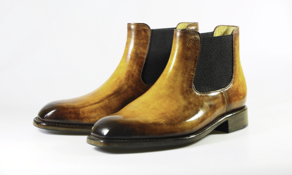 Rámové boty šité na zakázku - Chelsea