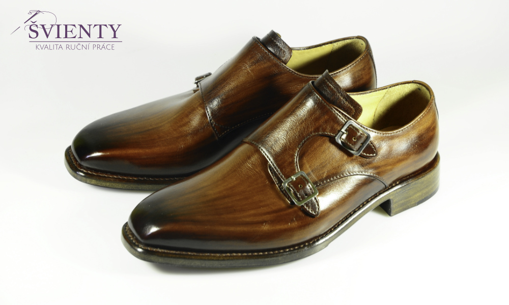 Ručně šité boty do rámu - Monk