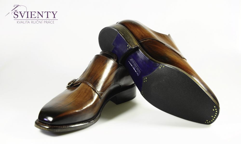 Ručně šité boty do rámu - Monk