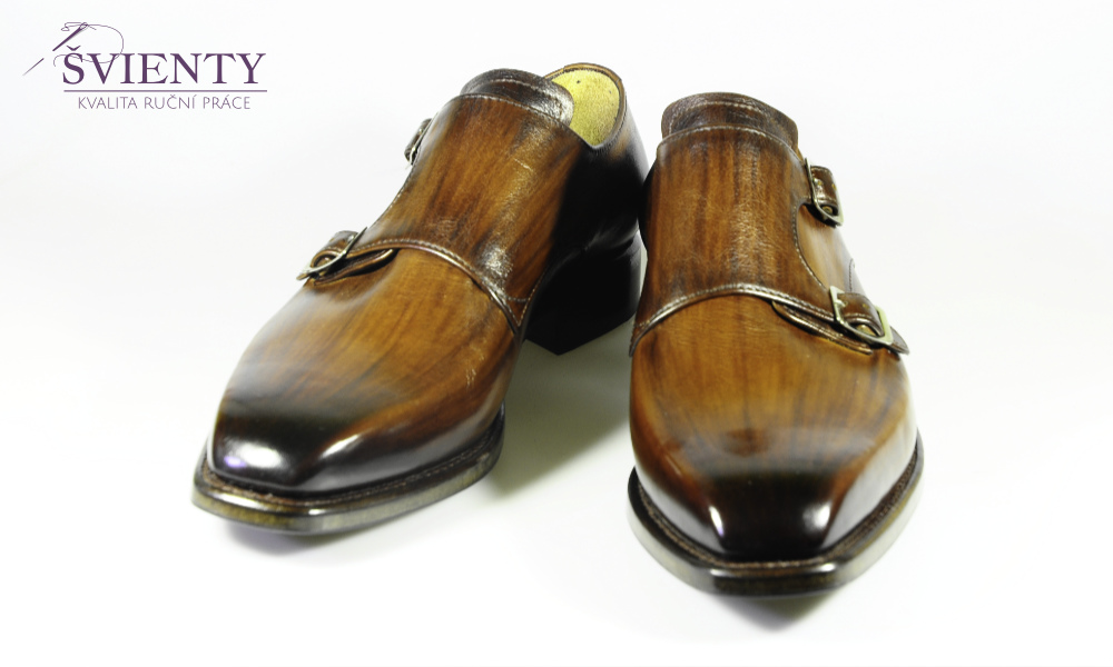 Ručně šité boty do rámu - Monk