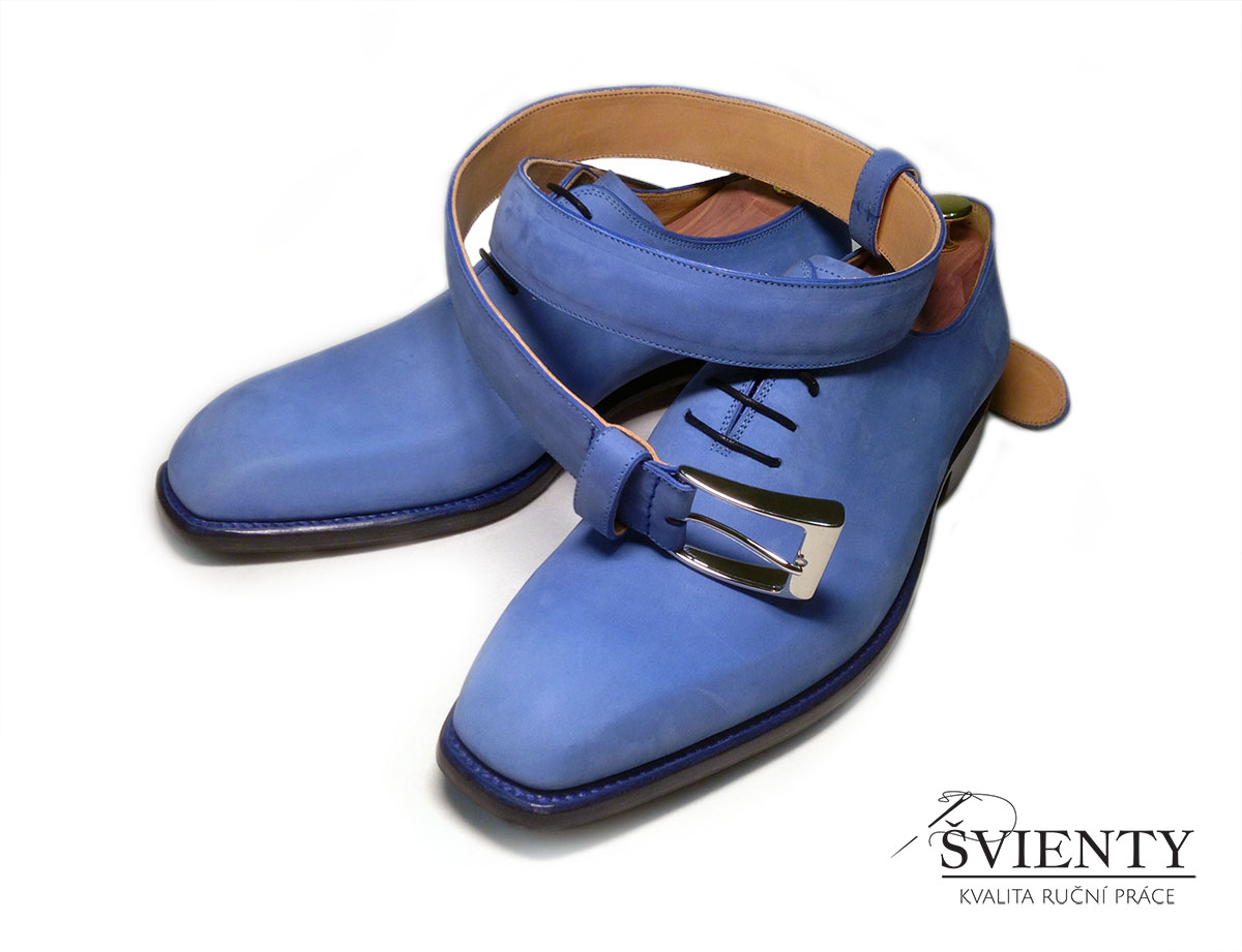 Společenský opasek k obuvi
