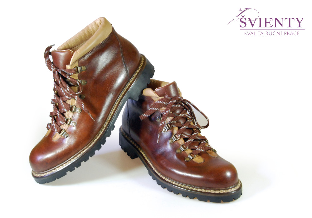 Ručně šité pohorky Pioneerky - boty pro průzkumníky
