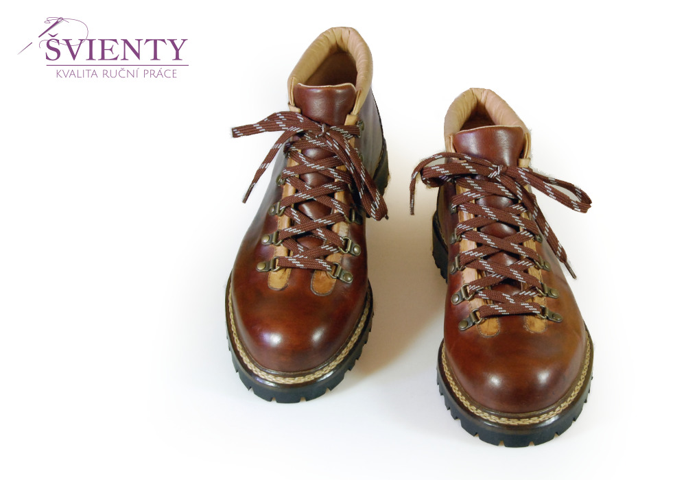 Ručně šité pohorky Pioneerky - boty pro průzkumníky