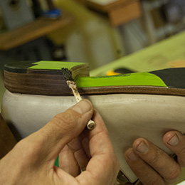 Výroba rámové obuvi